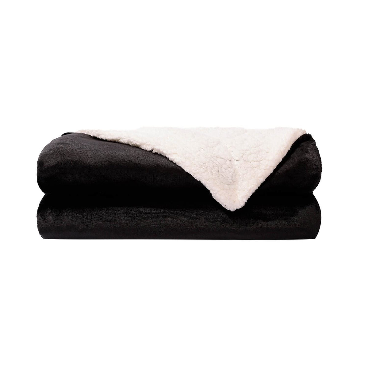 NANPIPER Warm Sherpa Blanket Queen Size for Bed, Soft Fleece for Winter, Fuzzy Plush Throw Gift for Women, Lavender 90x90 Inches