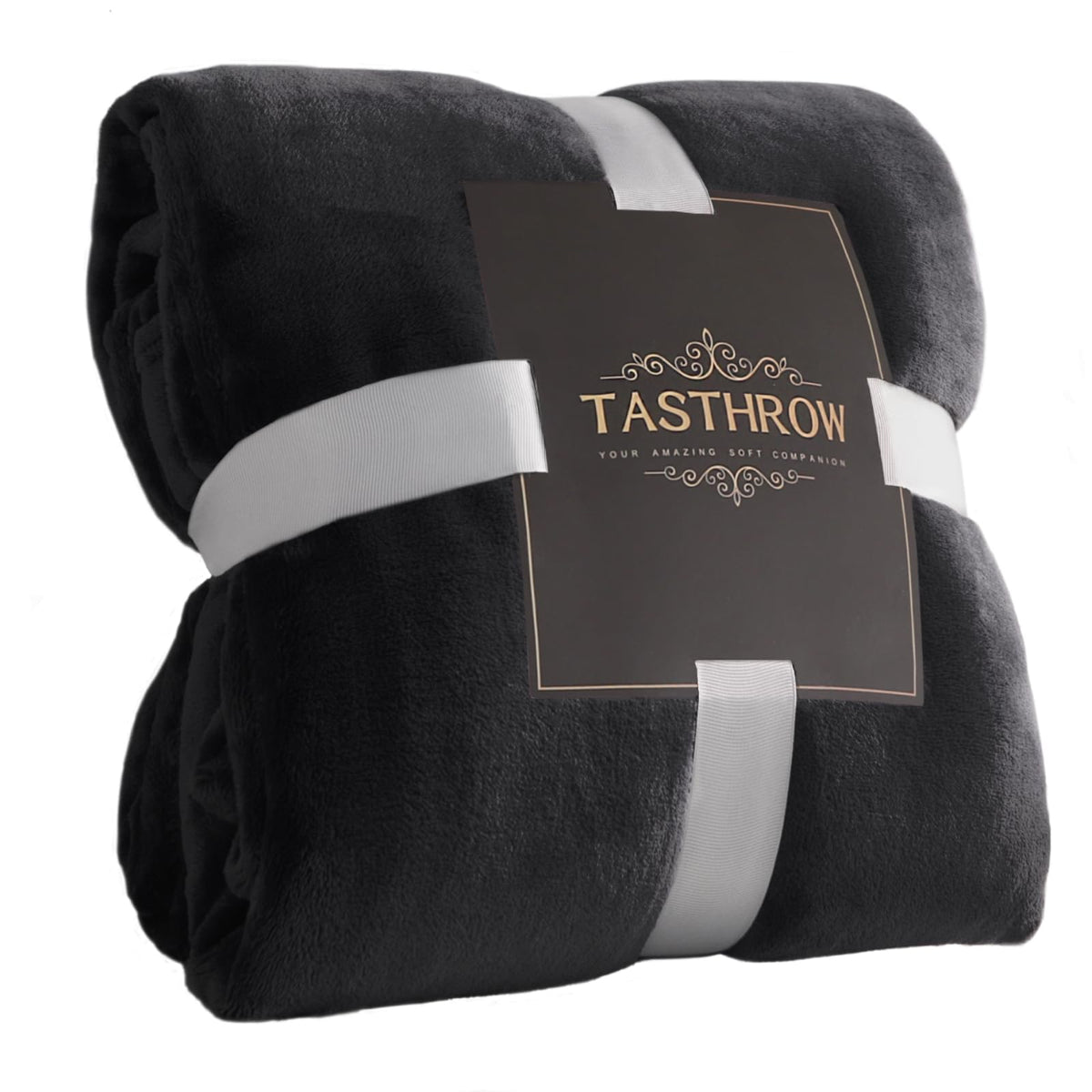 TASTHROW Large Flannel Fleece Throw Blanket, 50×70 Inch