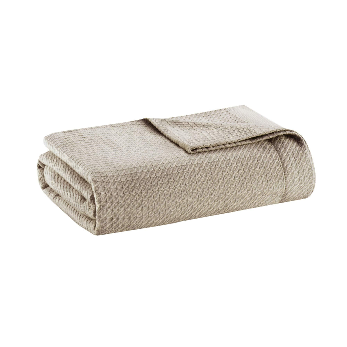 Madison Park 100% Egyptian Cotton Summer Blanket Full Queen Size Mustard