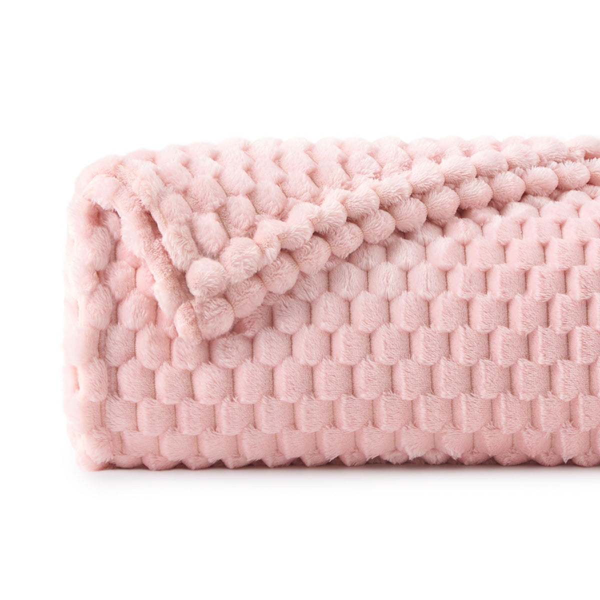 BEDELITE Pink Throw Blanket for Couch, Soft Cozy Gifts for Women, 50 * 60