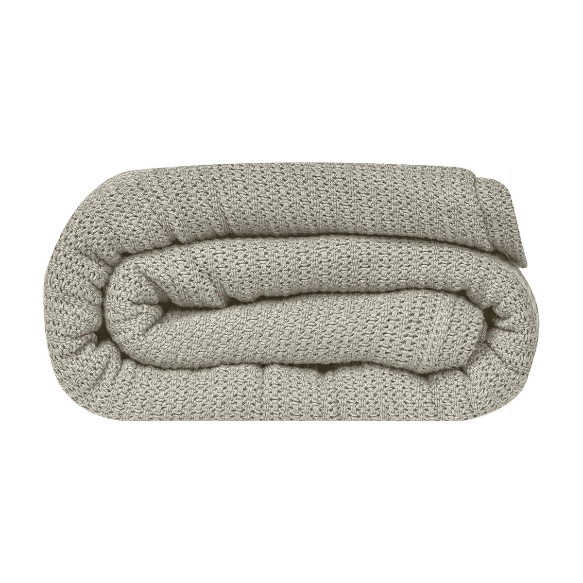 Linteum 100% Cotton Open-Cell Leno Weave Blanket — Breathable All Season — Queen 90x90 — Rose