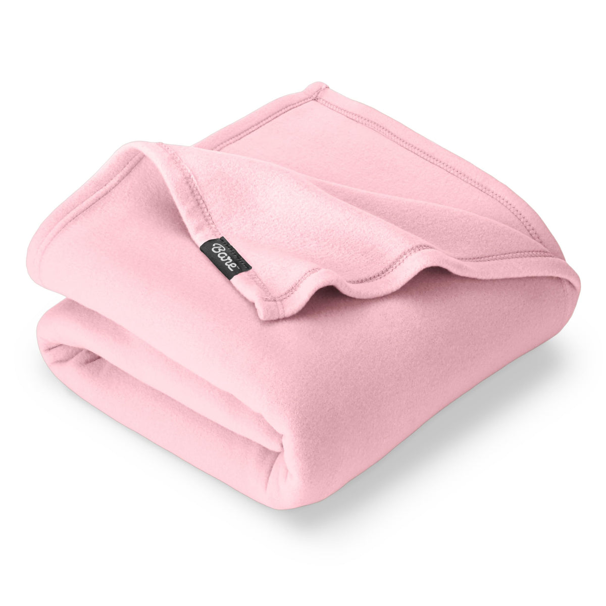 Bare Home Polar Fleece Blanket (Twin/Twin XL, Black)