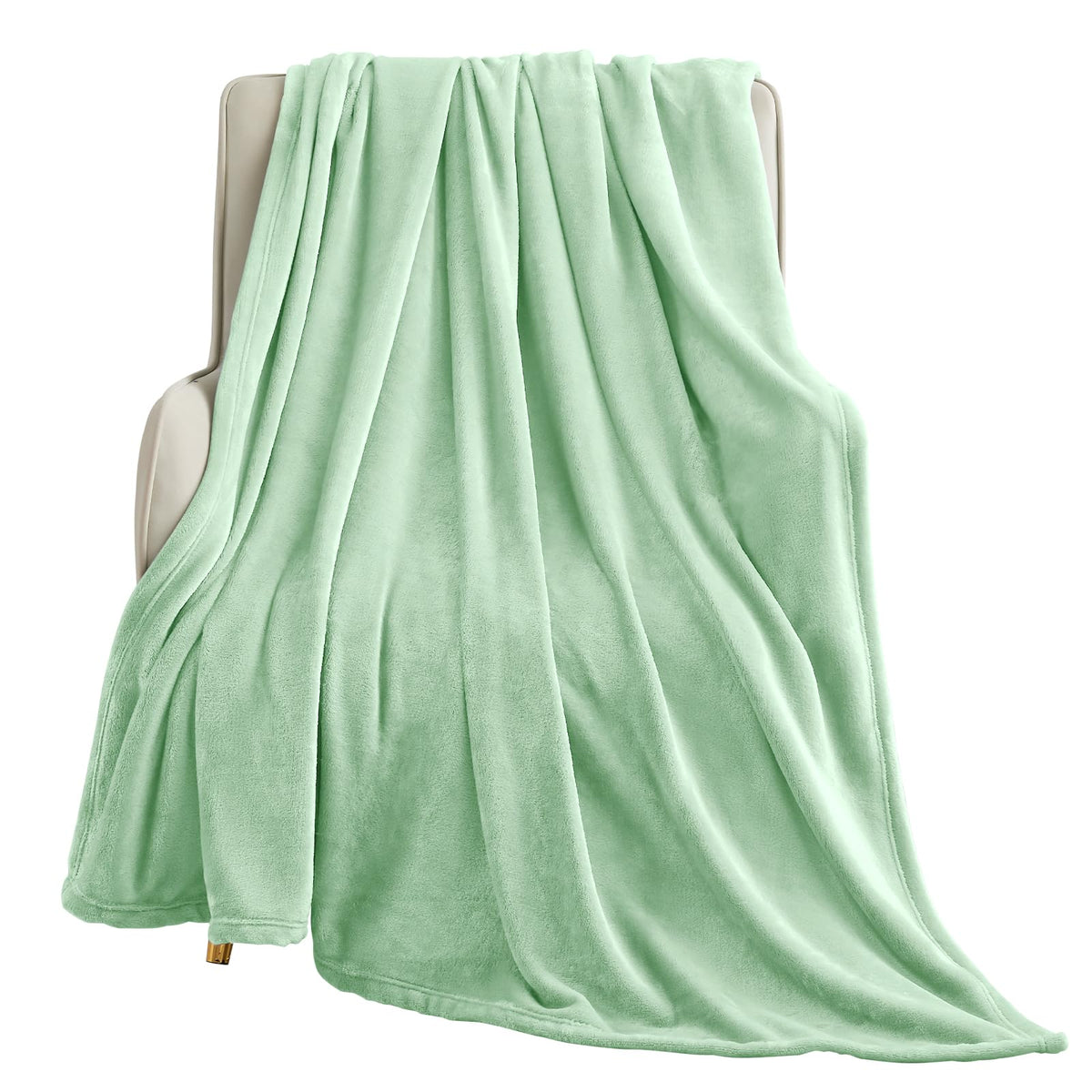 KMUSET Fleece Blanket Throw Size Dark Grey Lightweight Super Soft Cozy Fuzzy Bed Blankets Microfiber Factory Shop