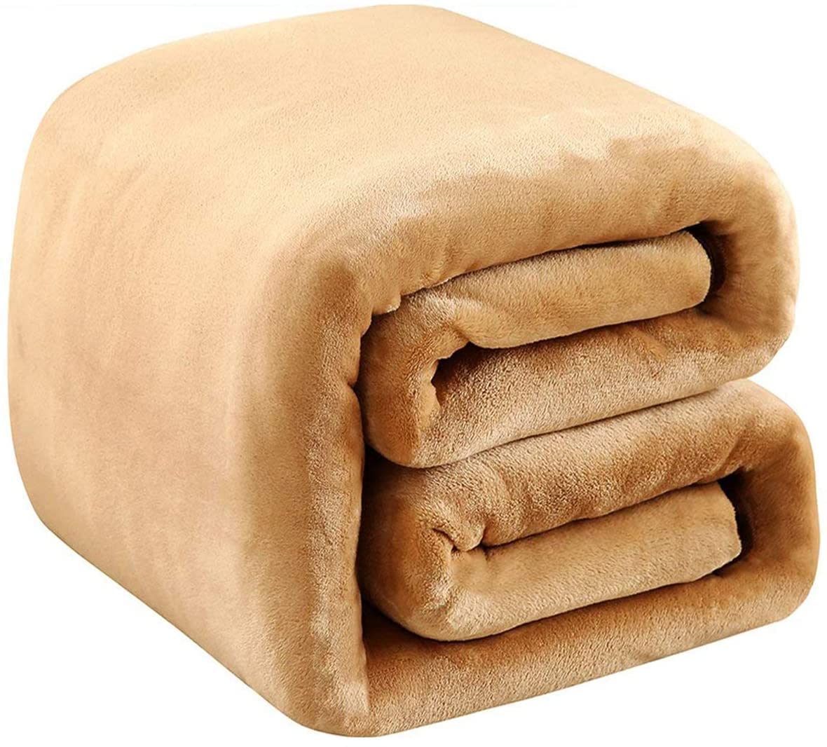 Fleece Blanket Queen Size for All Season 350GSM - Premium Lightweight Anti-Static Throw for Queen/Full Size Bed Extra Soft Brush Fabric Warm Sofa Thermal Blanket 90" x 90"(Dark Gray Queen)
