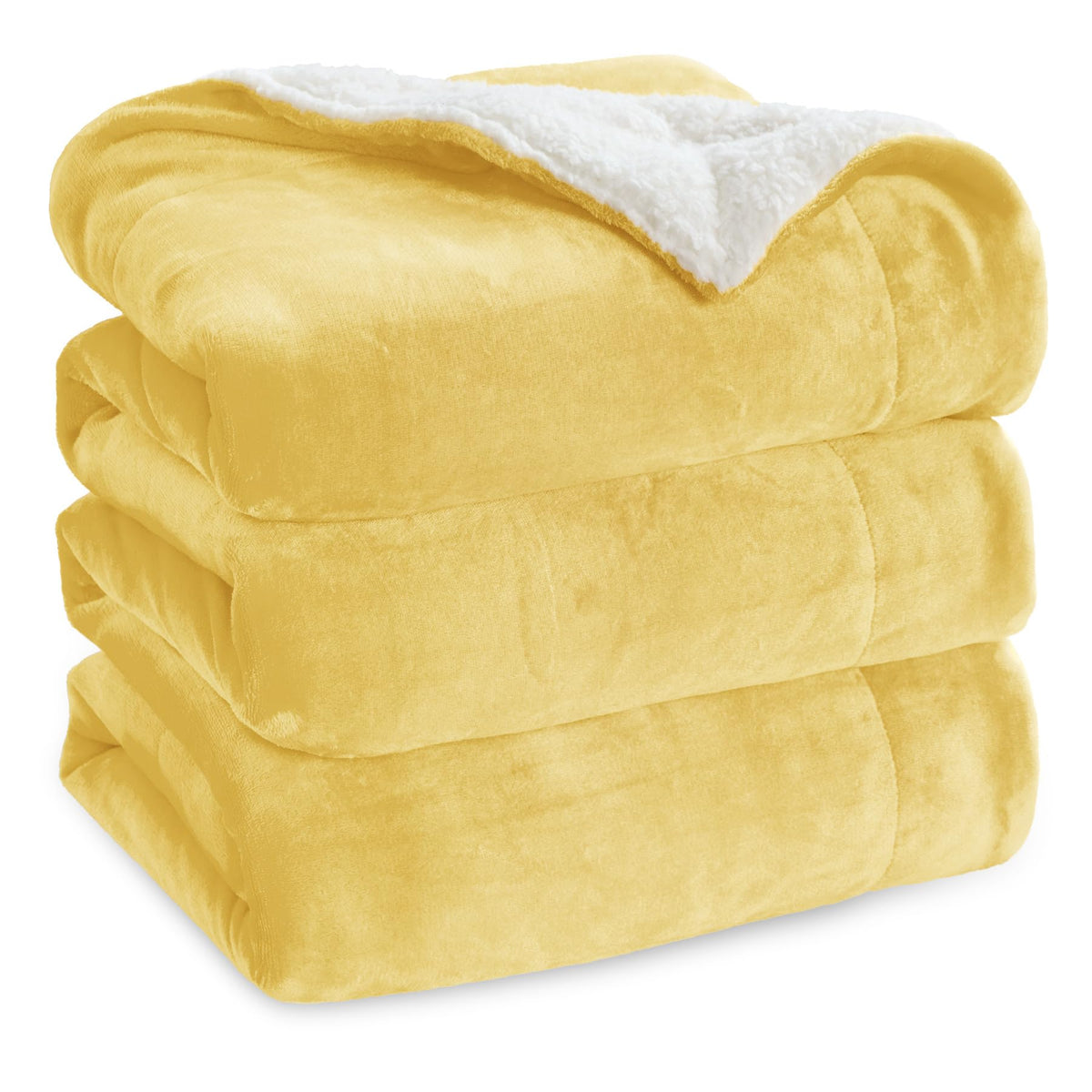 Bedsure GentleSoft Sherpa Fleece Throw Blanket for Couch, Non-Heated, Thick & Warm Cozy Comfort Blanket for Winter Fall, Soft Fuzzy Plush Throw Gifts for Women and Men, Grey, 50x60 Inches