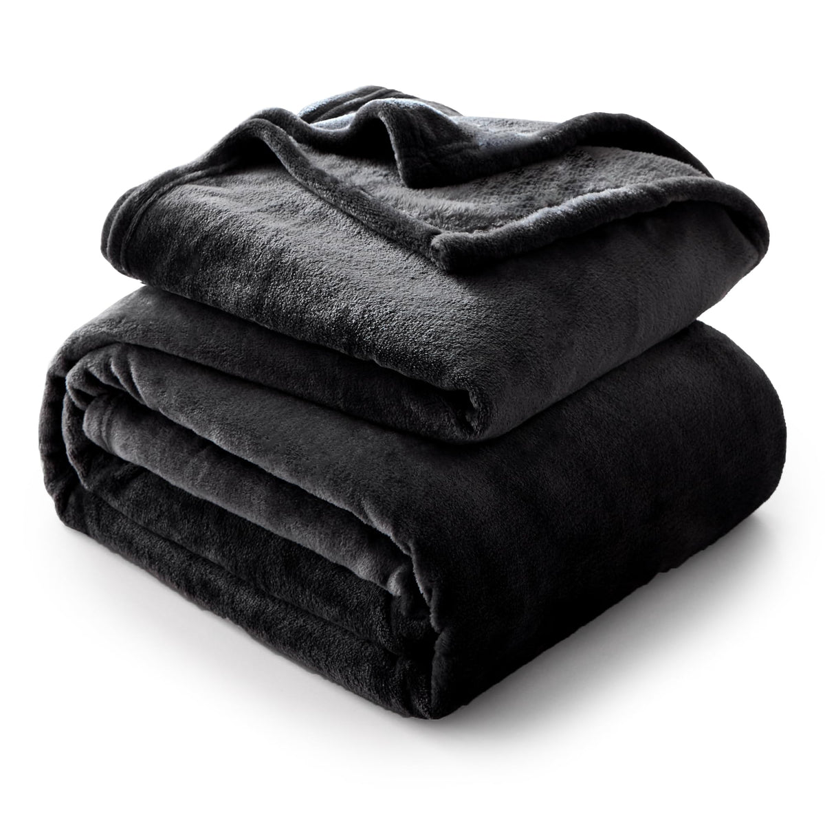 COOVA Oversized King Fleece Blanket 120x120 inches, Soft Cozy Warm Giant Extra Large 10'x10' Blanket for Bed, Sofa, Couch,Travel, Camping, California Huge Flannel Big Throw Blanket, Dark Grey