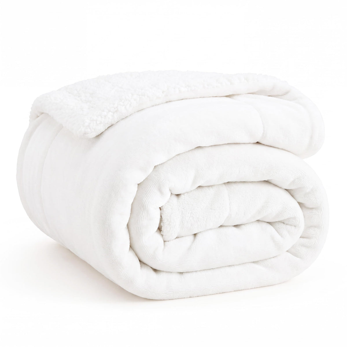 Bedsure GentleSoft Sherpa Fleece Throw Blanket for Couch, Non-Heated, Thick & Warm Cozy Comfort Blanket for Winter Fall, Soft Fuzzy Plush Throw Gifts for Women and Men, Grey, 50x60 Inches