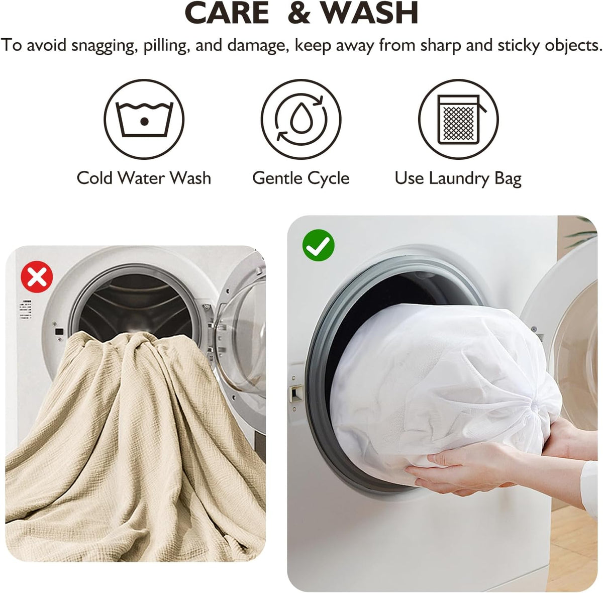 EMME Cotton Blanket King Size for Bed Soft Muslin Blankets 108"x90" Beige Lightweight Breathable Layering Bedspread Coverlet All Season Gauze