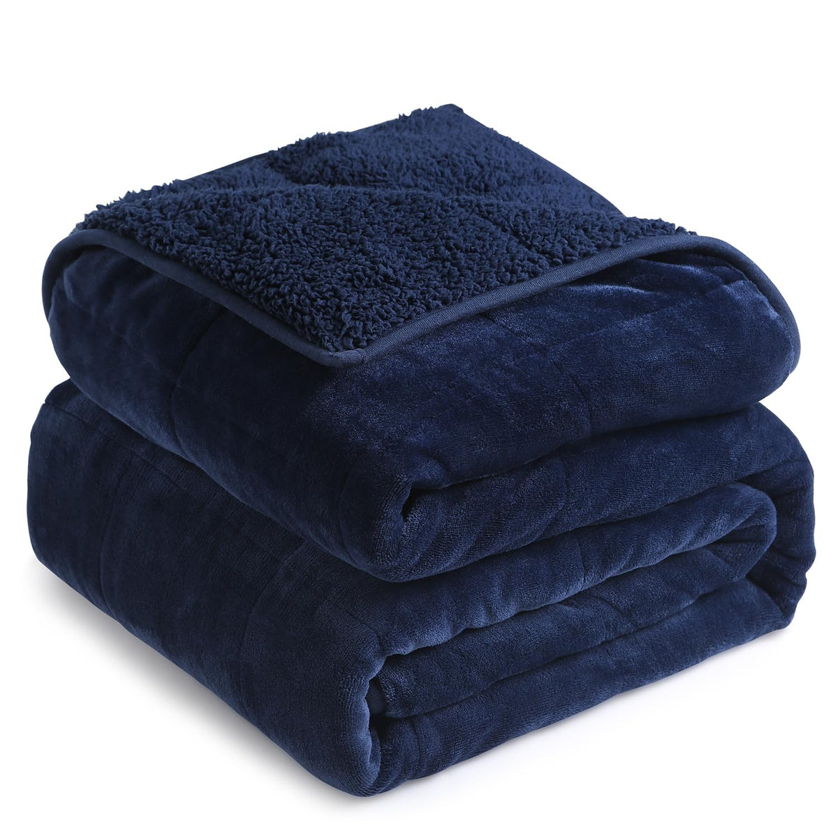 Cottonblue Pink Weighted Blanket Queen Size 15lbs for Adults 60x80in Soft