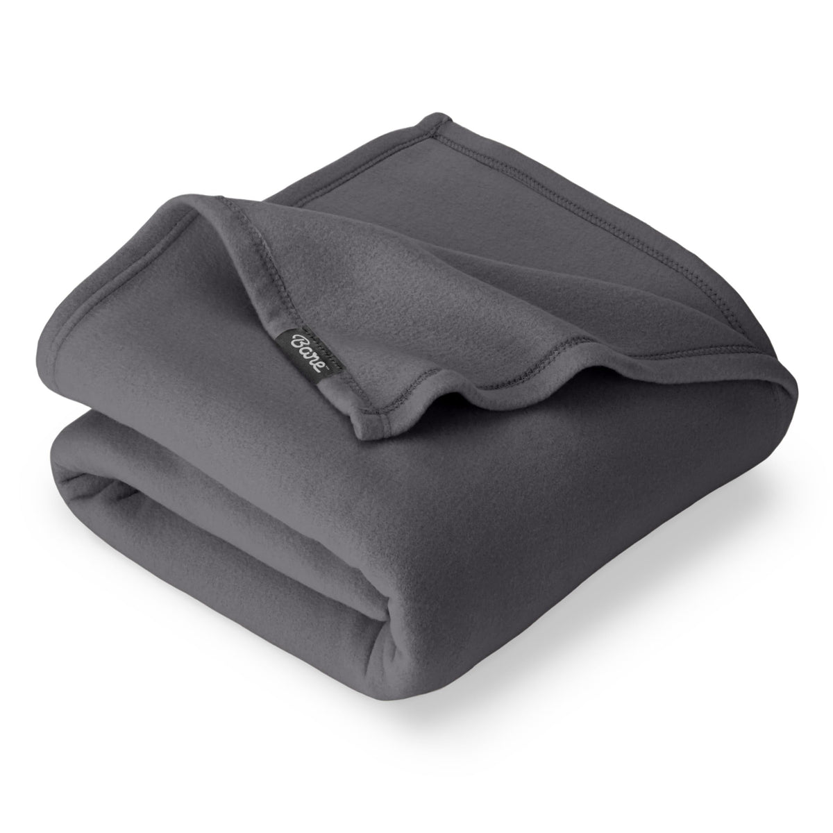 Bare Home Polar Fleece Blanket (Twin/Twin XL, Black)