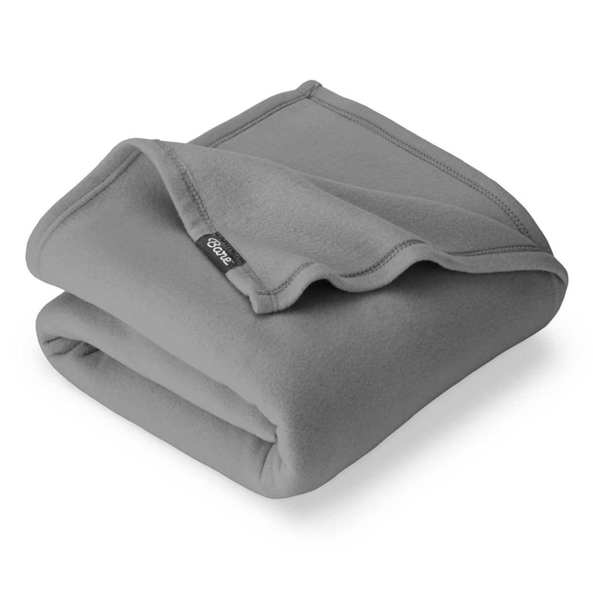 Bare Home Polar Fleece Blanket (Twin/Twin XL, Black)