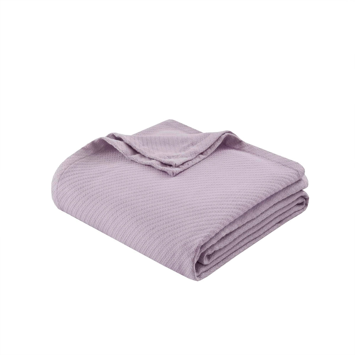 Madison Park Liquid Cotton Blanket All Season for Summer, King, Lilac