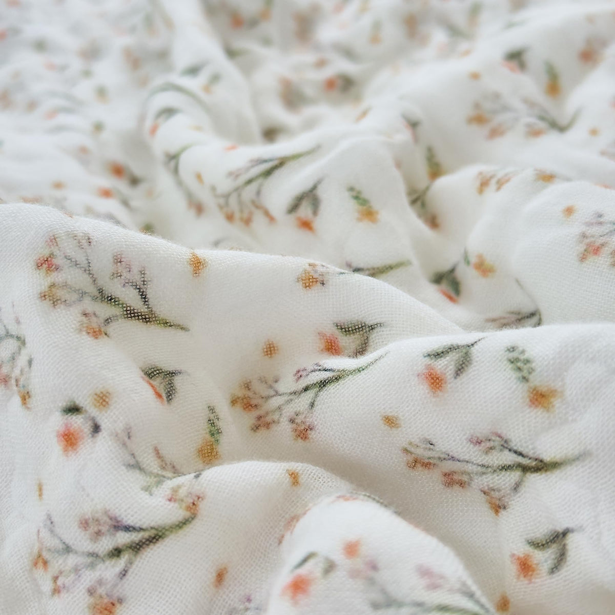 SANACYNA Cotton Muslin Throw Blanket for Adults 6-Layer Gauze Checkerboard