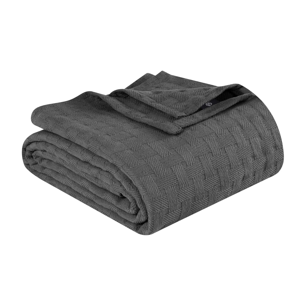 SUPERIOR Cotton Blanket Breathable All Season Comfy Bedding, King, Taupe
