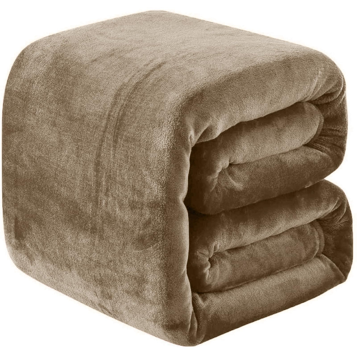 Fleece Blanket Queen Size for All Season 350GSM - Premium Lightweight Anti-Static Throw for Queen/Full Size Bed Extra Soft Brush Fabric Warm Sofa Thermal Blanket 90" x 90"(Dark Gray Queen)