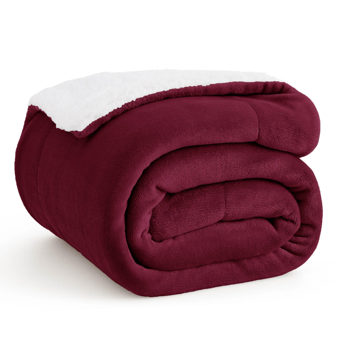 Bedsure GentleSoft Sherpa Fleece Throw Blanket for Couch, Non-Heated, Thick & Warm Cozy Comfort Blanket for Winter Fall, Soft Fuzzy Plush Throw Gifts for Women and Men, Grey, 50x60 Inches