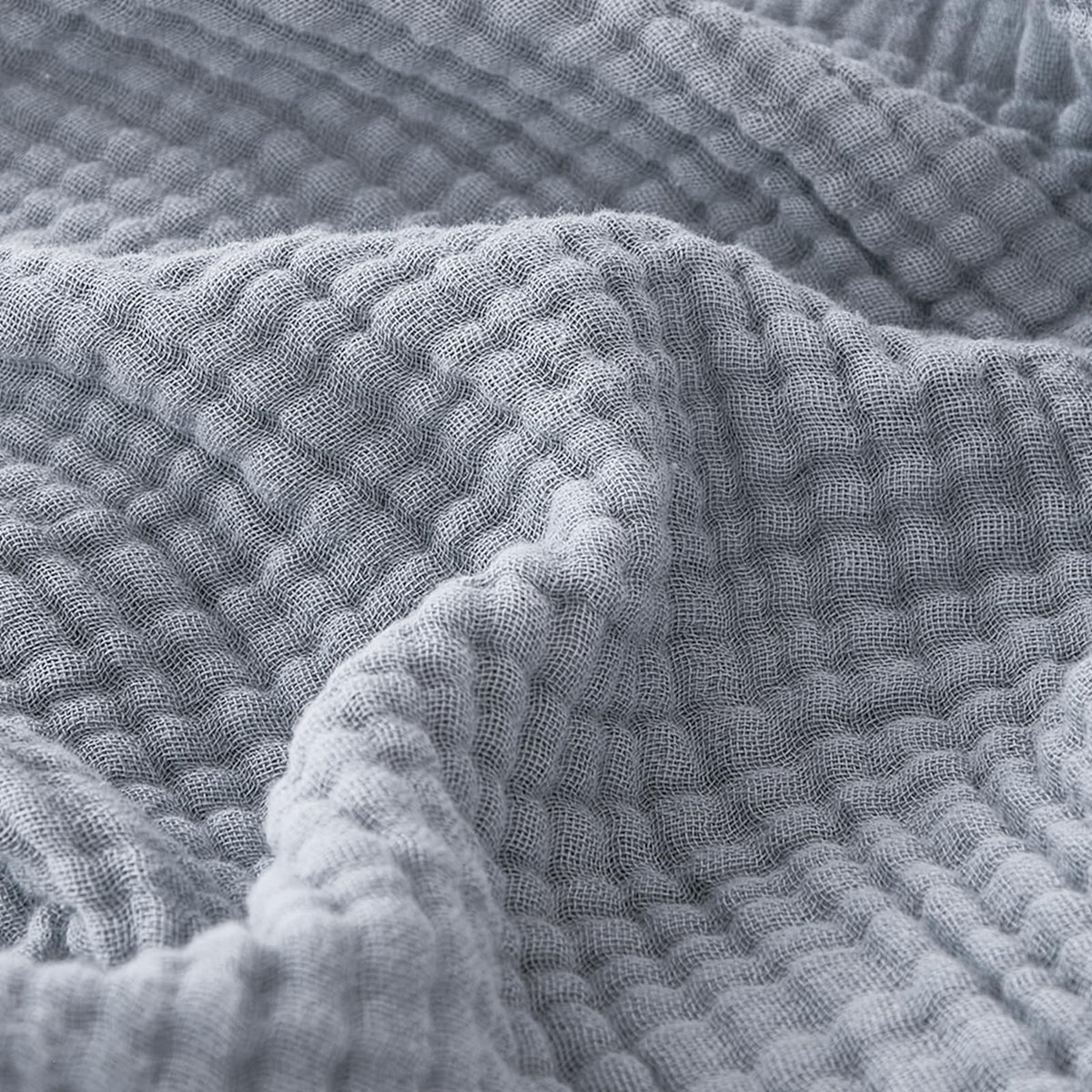 EMME Cotton Blanket King Size for Bed Soft Muslin Blankets 108"x90" Beige Lightweight Breathable Layering Bedspread Coverlet All Season Gauze