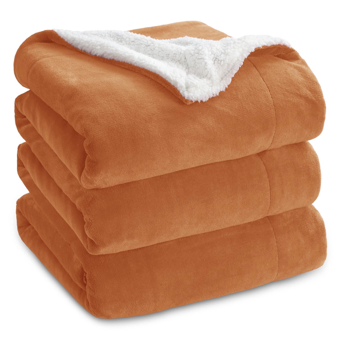 Bedsure GentleSoft Sherpa Fleece Throw Blanket for Couch, Non-Heated, Thick & Warm Cozy Comfort Blanket for Winter Fall, Soft Fuzzy Plush Throw Gifts for Women and Men, Grey, 50x60 Inches