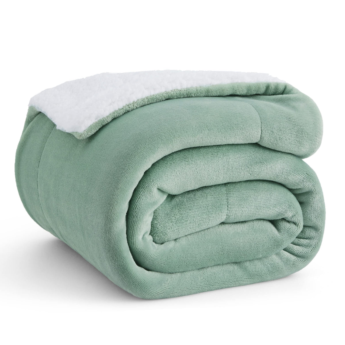 Bedsure GentleSoft Sherpa Fleece Throw Blanket for Couch, Non-Heated, Thick & Warm Cozy Comfort Blanket for Winter Fall, Soft Fuzzy Plush Throw Gifts for Women and Men, Grey, 50x60 Inches