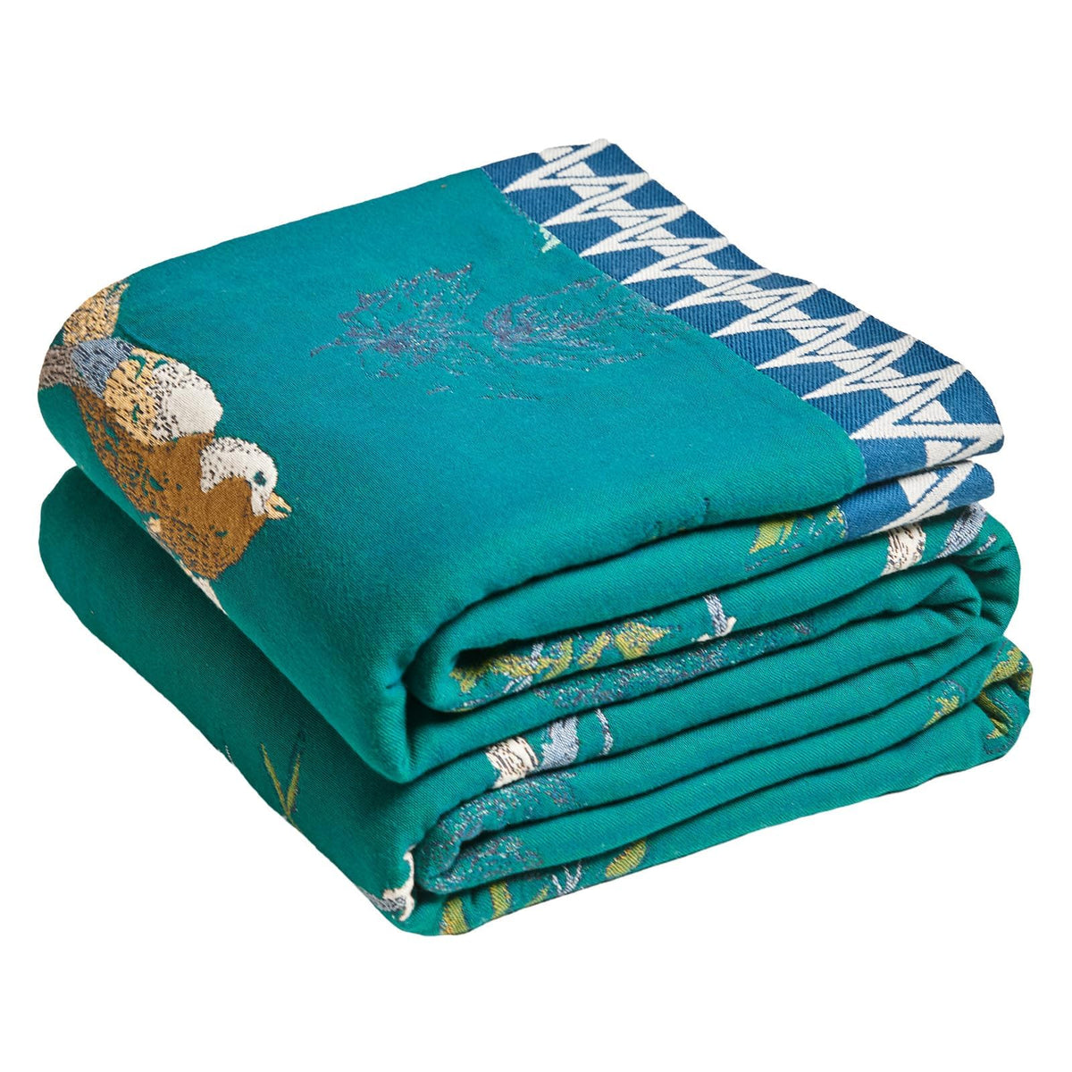 MSGKV Boho Fall Throw Blanket 60"x80" 100% Cotton Throw for Couch & Bed