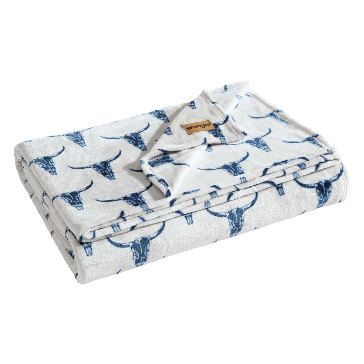 Wrangler - Ultra-Soft Plush Queen Size Blanket for Bed or Couch