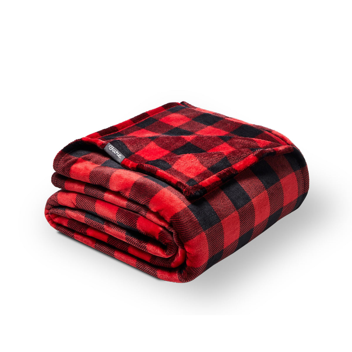 Bare Home Fleece Blanket Luxury Microplush (Full/Queen, Grey)