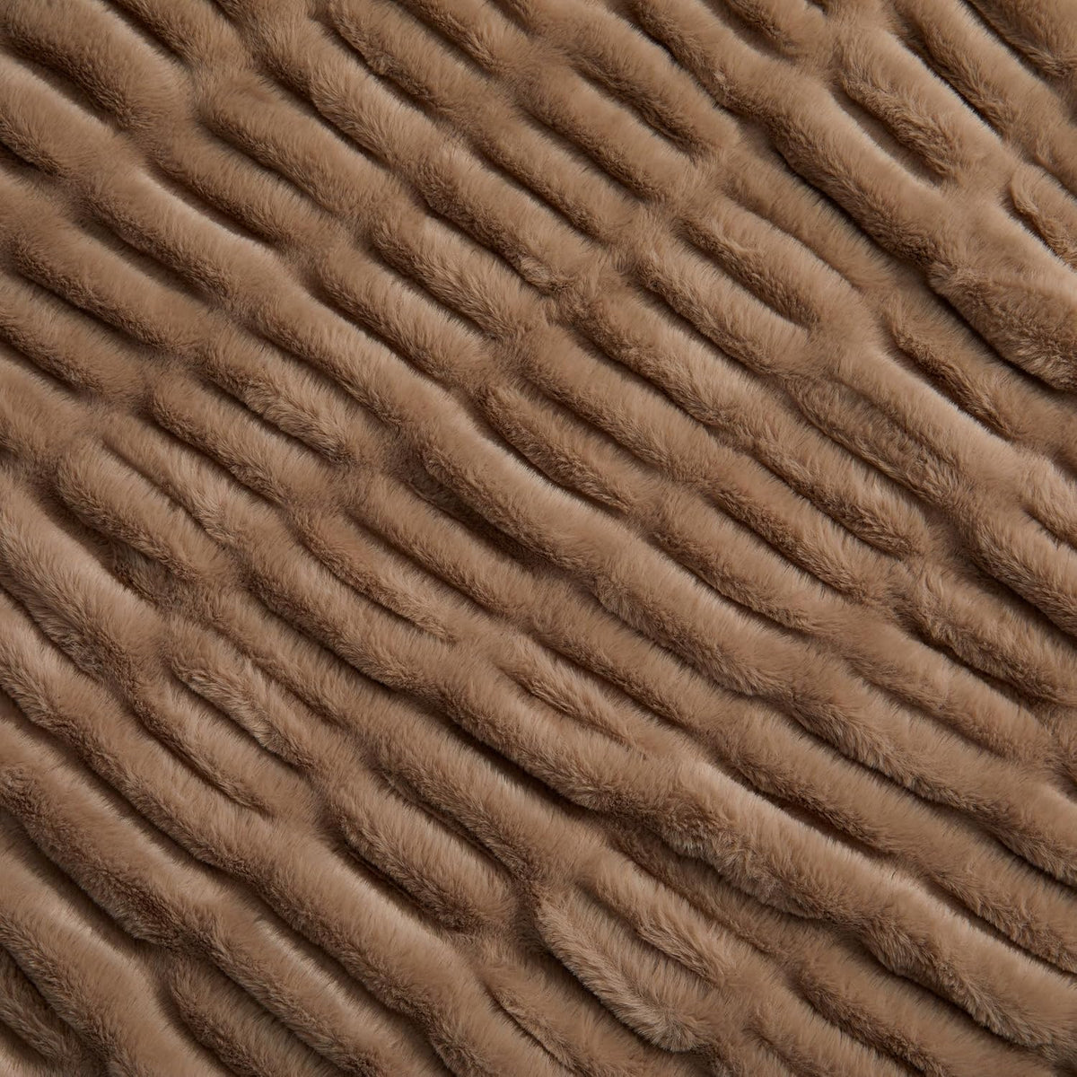 Springtree Home Luxury Micro Plush Throw Blanket | Thick Faux Fur | Dune