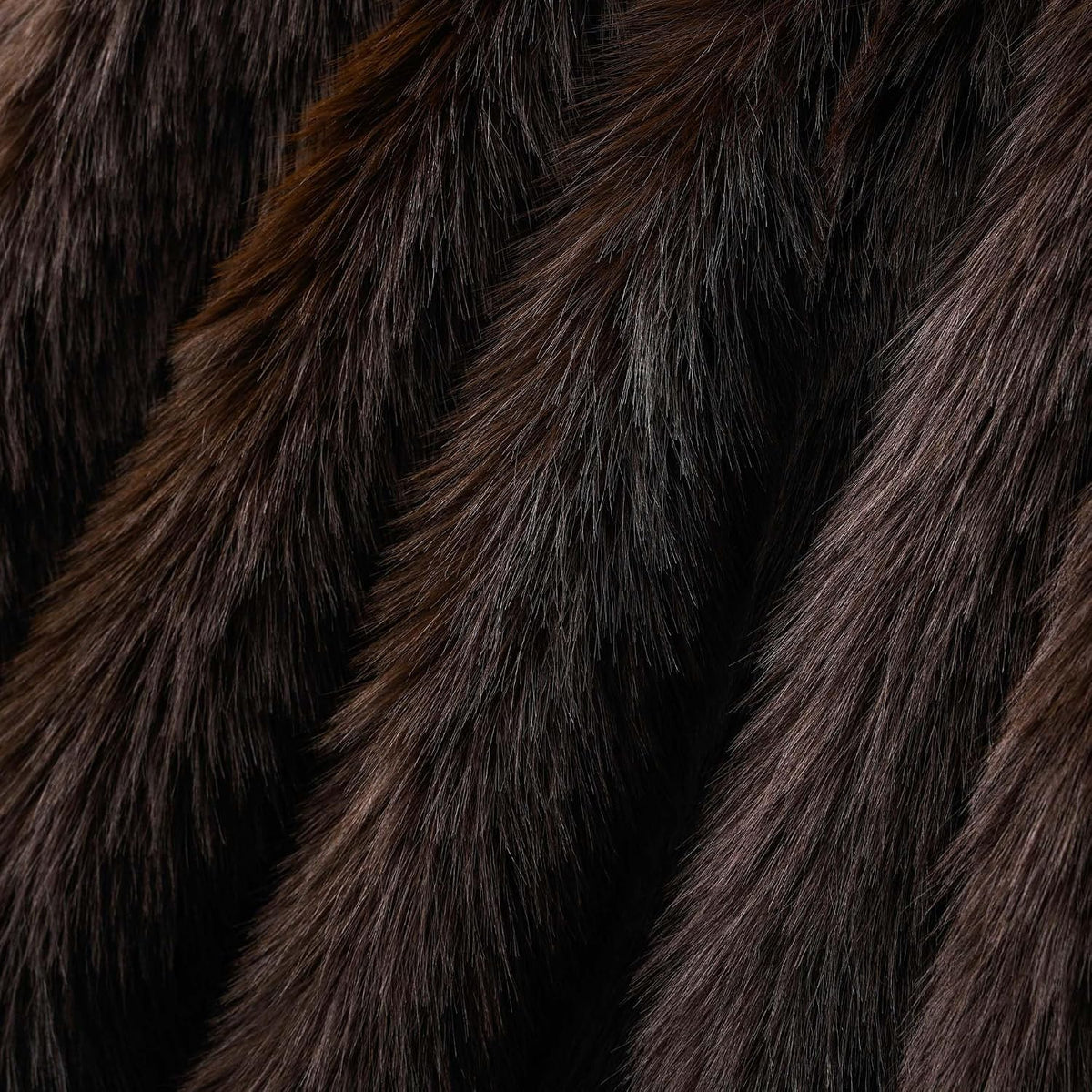 BATTILO HOME Faux Fur Throw Blanket, Luxury Fluffy Brown Blankets, 50"x60"