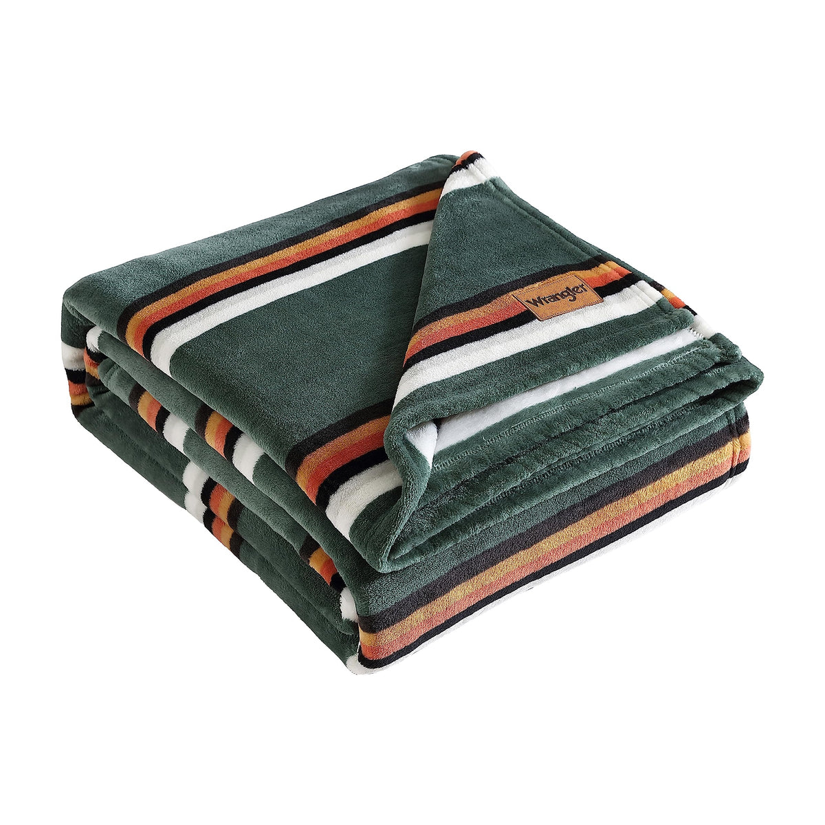 Wrangler - Ultra-Soft Plush Queen Size Blanket for Bed or Couch